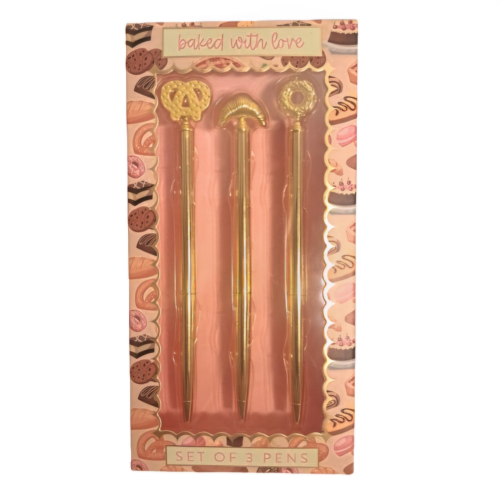 Baked With Love Pastry Pen Set
